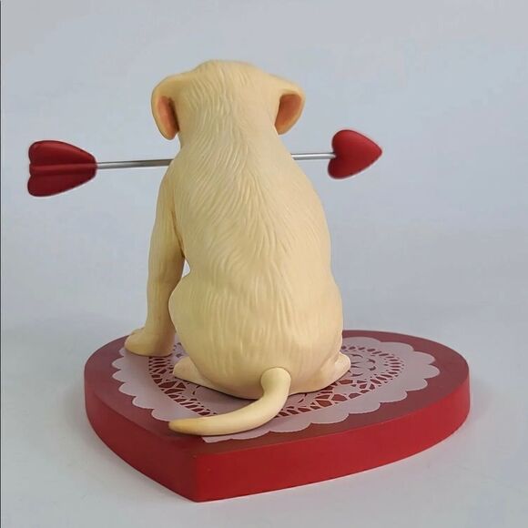 Greenwich Workshop Will Bullas "Puppy Lover.." Dog Porcelain Figurine Valentine - Picture 7 of 7